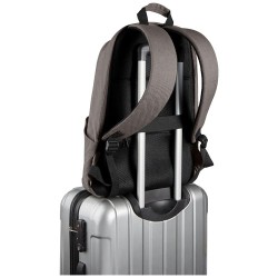 Joey, 15,6 GRS recyklovaný plátěný batoh na notebook s ochranou proti krádeži, 18 l