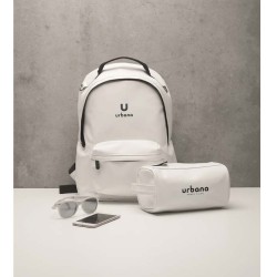 Bai backpack Měkký PU batoh na notebook 15