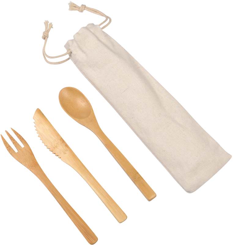 Sada bambusových příborů NATURAL TRIP