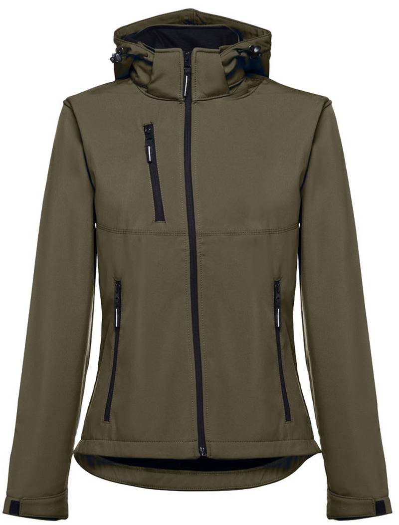 Zagreb women dámská softshellová bunda se snímatelnou kapucí