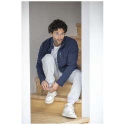 Pánská recyklovaná celorozepínací fleecová bunda GRS Amber