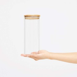 Skleněná nádoba ECO STORAGE L, kapacita: cca. 850 ml