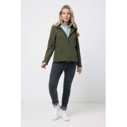 Dámská soft shell bunda Iqoniq Makalu z recykl. polyesteru