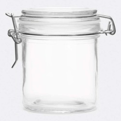 Skleněná skladovací nádoba CLICKY S, kapacita cca. 280 ml