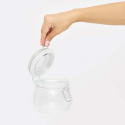 Skleněná skladovací nádoba CLICKY M, kapacita cca. 500 ml