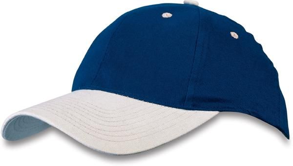 Modrá šestidílná čepice