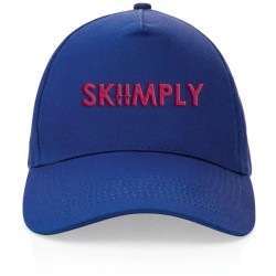 5 dílná kšiltovka Impact ze 190g recyklované bavlny AWARE