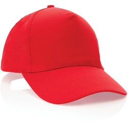 5 dílná kšiltovka Impact ze 190g recyklované bavlny AWARE