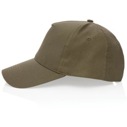 5 dílná kšiltovka Impact ze 190g recyklované bavlny AWARE