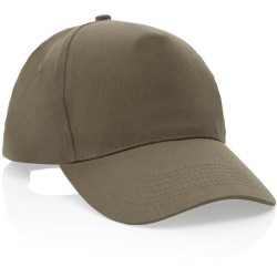 5 dílná kšiltovka Impact ze 190g recyklované bavlny AWARE