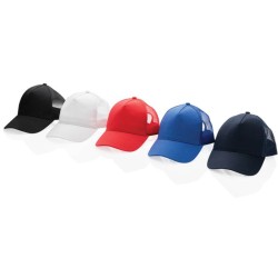 5 dílná síťovaná kšiltovka Impact ze 190g rec. bavlny AWARE