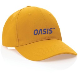 6 dílná kšiltovka Impact z 280g recyklované bavlny AWARE