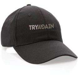 6 dílná kšiltovka Impact ze 190g recyklované bavlny AWARE