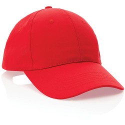 6 dílná kšiltovka Impact ze 190g recyklované bavlny AWARE