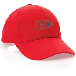 6 dílná kšiltovka Impact ze 190g recyklované bavlny AWARE