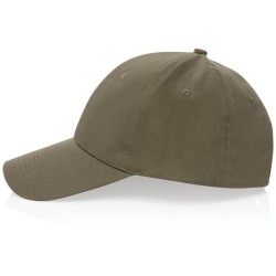 6 dílná kšiltovka Impact ze 190g recyklované bavlny AWARE