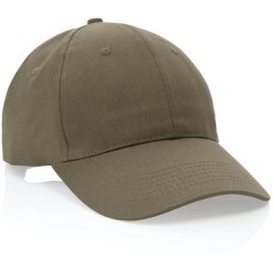 6 dílná kšiltovka Impact ze 190g recyklované bavlny AWARE