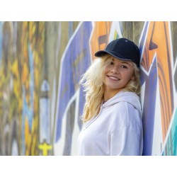 6 dílná kontrastní kšiltovka Impact z 280g rec. bavlny AWARE