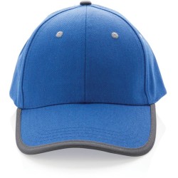 6 dílná kontrastní kšiltovka Impact z 280g rec. bavlny AWARE