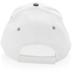 6 dílná kontrastní kšiltovka Impact z 280g rec. bavlny AWARE