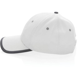 6 dílná kontrastní kšiltovka Impact z 280g rec. bavlny AWARE