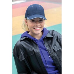 6 dílná kontrastní kšiltovka Impact z 280g rec. bavlny AWARE