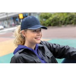 6 dílná kontrastní kšiltovka Impact z 280g rec. bavlny AWARE