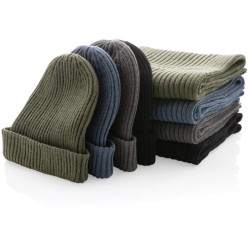Dvojitě pletená beanie čepice Impact z Polylana AWARE