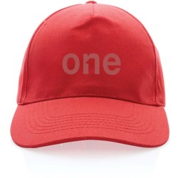 5 dílná kšiltovka Impact z 280g recyklované bavlny AWARE