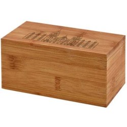 BURDOCK. Bambusová krabice na čaj