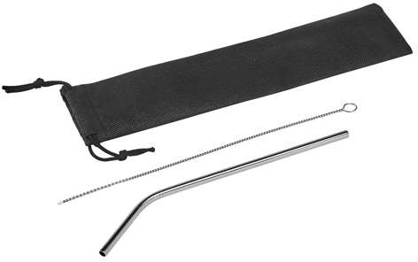 COCKTAIL. Opakovaně použitelná slámka z nerezové oceli