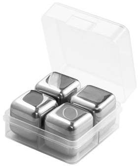 GLACIER. Sada opakovaně použitelných nerezových kostek