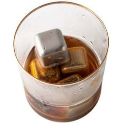 GLACIER. Sada opakovaně použitelných nerezových kostek