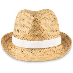 Montevideo Přírodní slámový klobouk