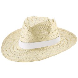 EDWARD RIB. Přírodní slaměný klobouk
