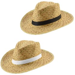 JEAN POLI. Přírodní slaměný klobouk