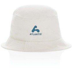 Nebarvený klobouk Impact z 285g recykl. canvas AWARE