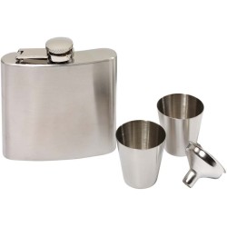 Kapesní nerezová láhev COWBOY