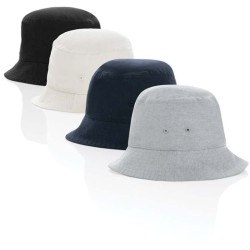 Nebarvený klobouk Impact z 285g recykl. canvas AWARE