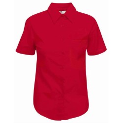 Dámská popelínová košile kr.rukáv Lady-Fit Short Sleeve Poplin Shirt