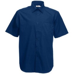Pánská popelínová košile kr.rukáv Short Sleeve Poplin Shirt