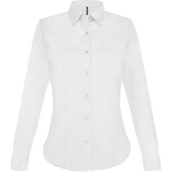 Dámská strečová košile s dlouhým rukávem