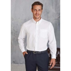 Pánská košile oxford s dlouhým rukávem