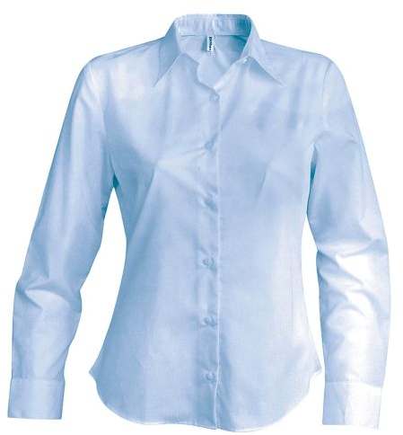 Dámská košile s dlouhým rukávem v nežehlivé úpravě