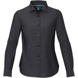 Cuprite Dámská košile s dlouhým rukávem z organického materiálu GOTS