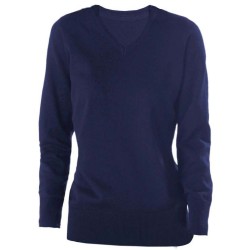 Dámský svetr do V Jumper