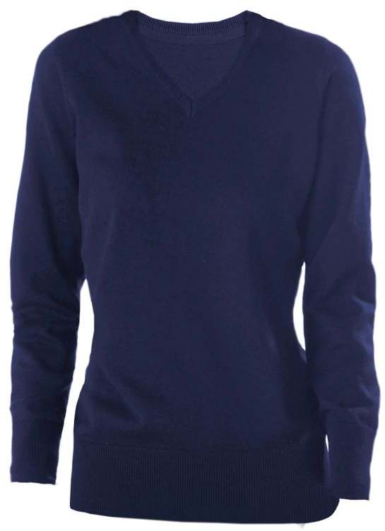 Dámský svetr do V Jumper