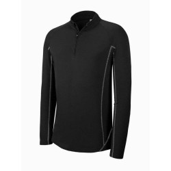 Běžecká mikina s 3/4 zipem