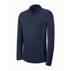 Běžecká mikina s 3/4 zipem