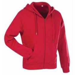 Pánská mikina s kapucí a zipem Active